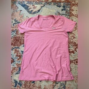 Under Armour Women's Short Sleeve Pink Tee
